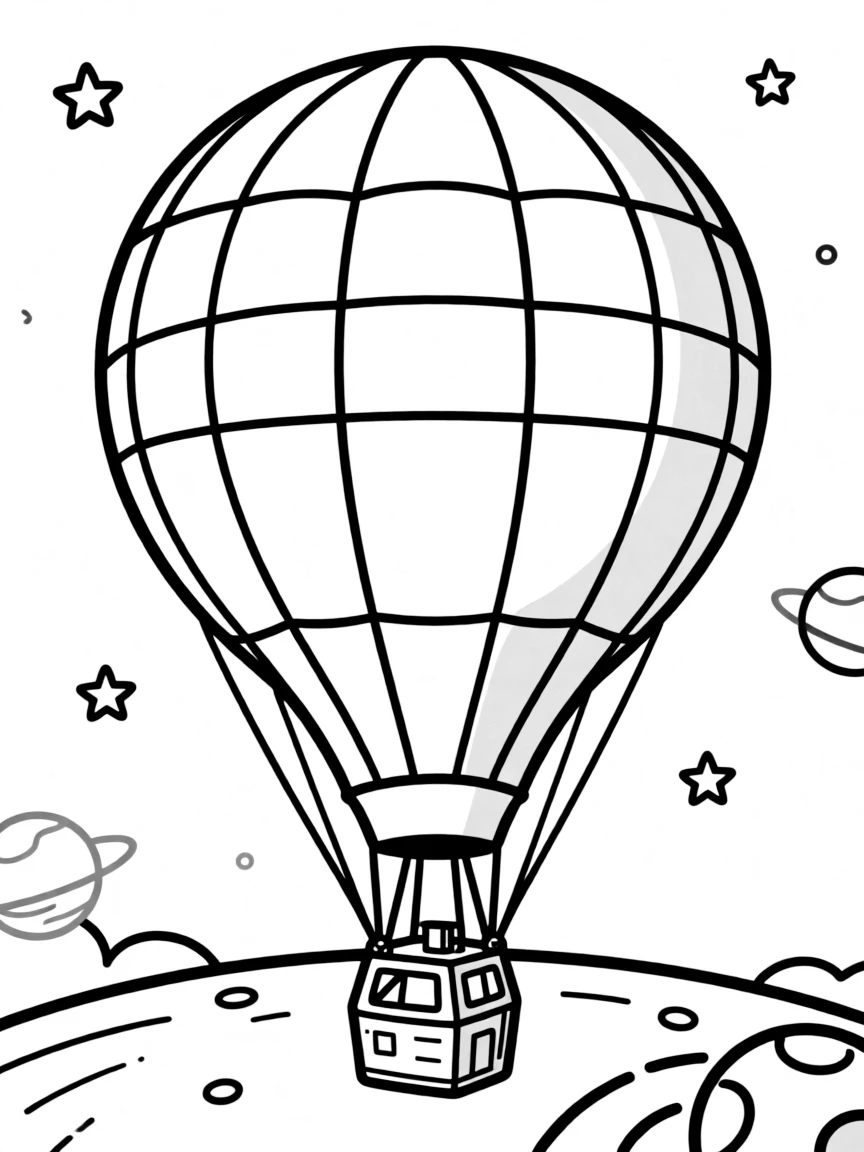 A high-altitude research balloon at the edge of space