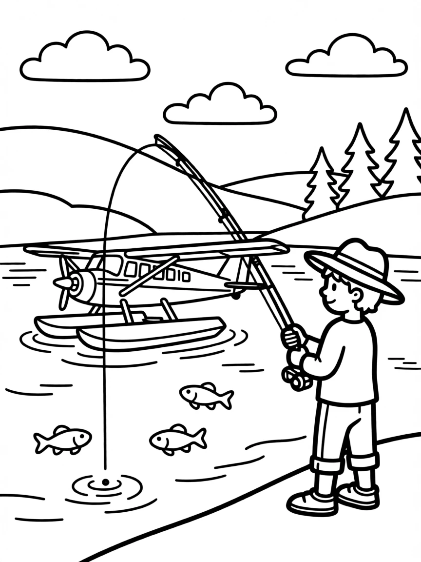 A fly-fishing trip using a bush plane to reach remote lake