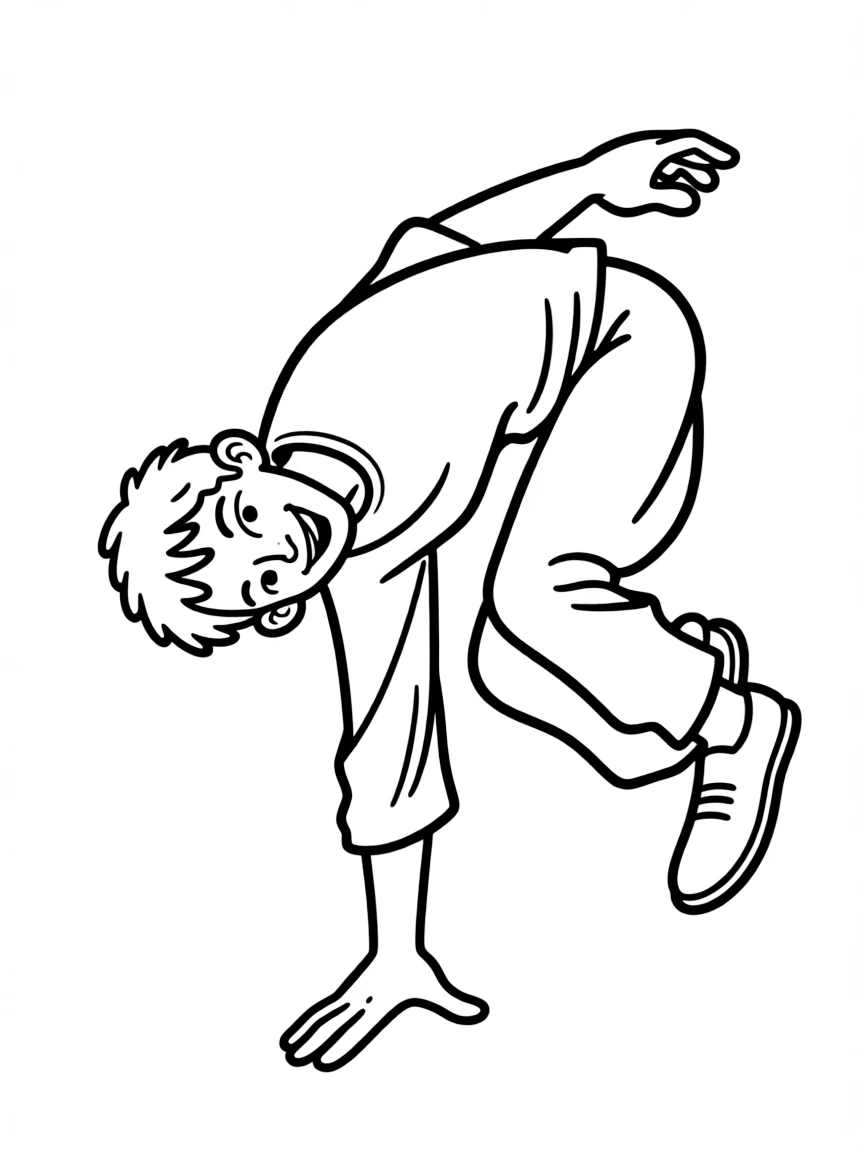 Voldo contorting his body in an impossible position
