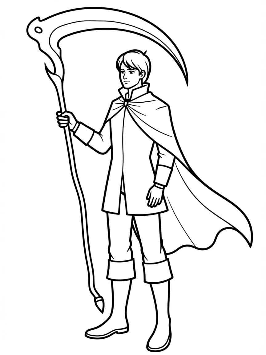 Gehrman the First Hunter with burial blade scythe