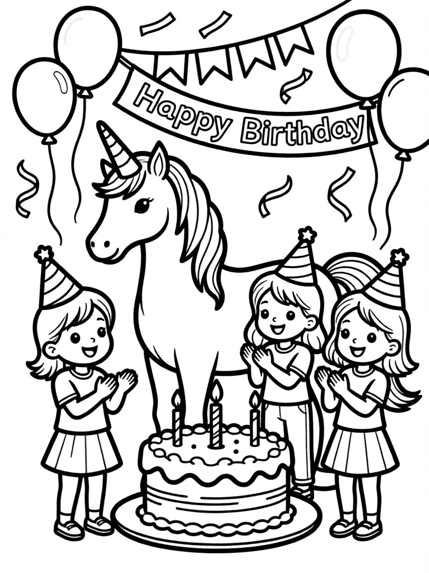 Unicorn birthday party