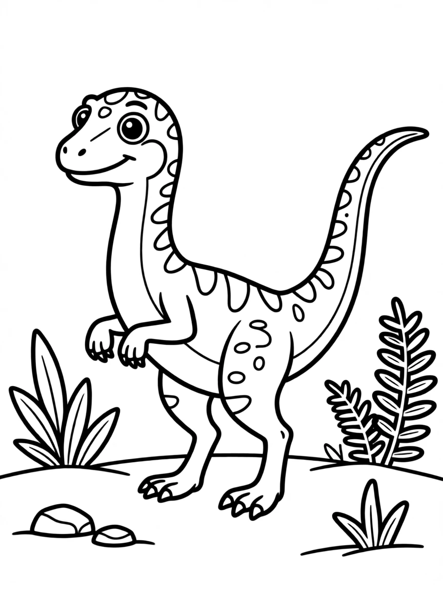 Compsognathus, the chicken-sized dinosaur