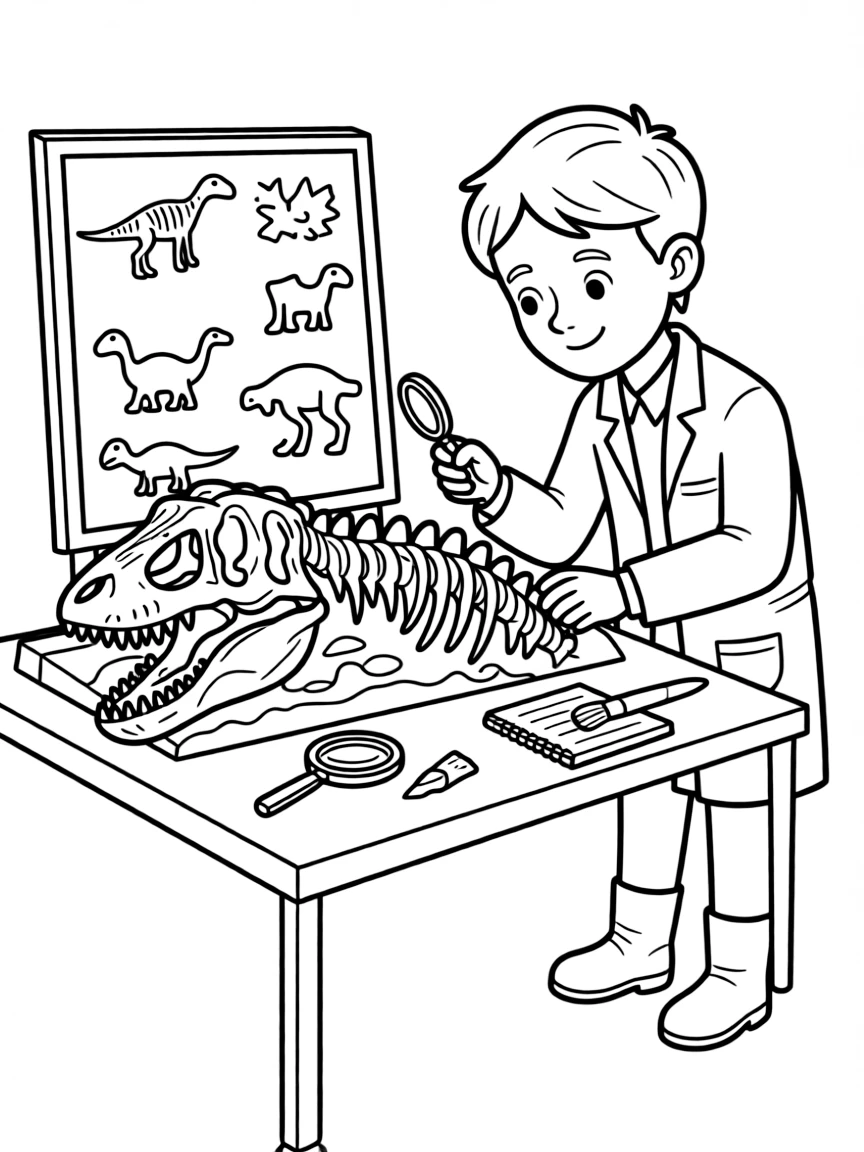 How paleontologists determine dinosaur colors