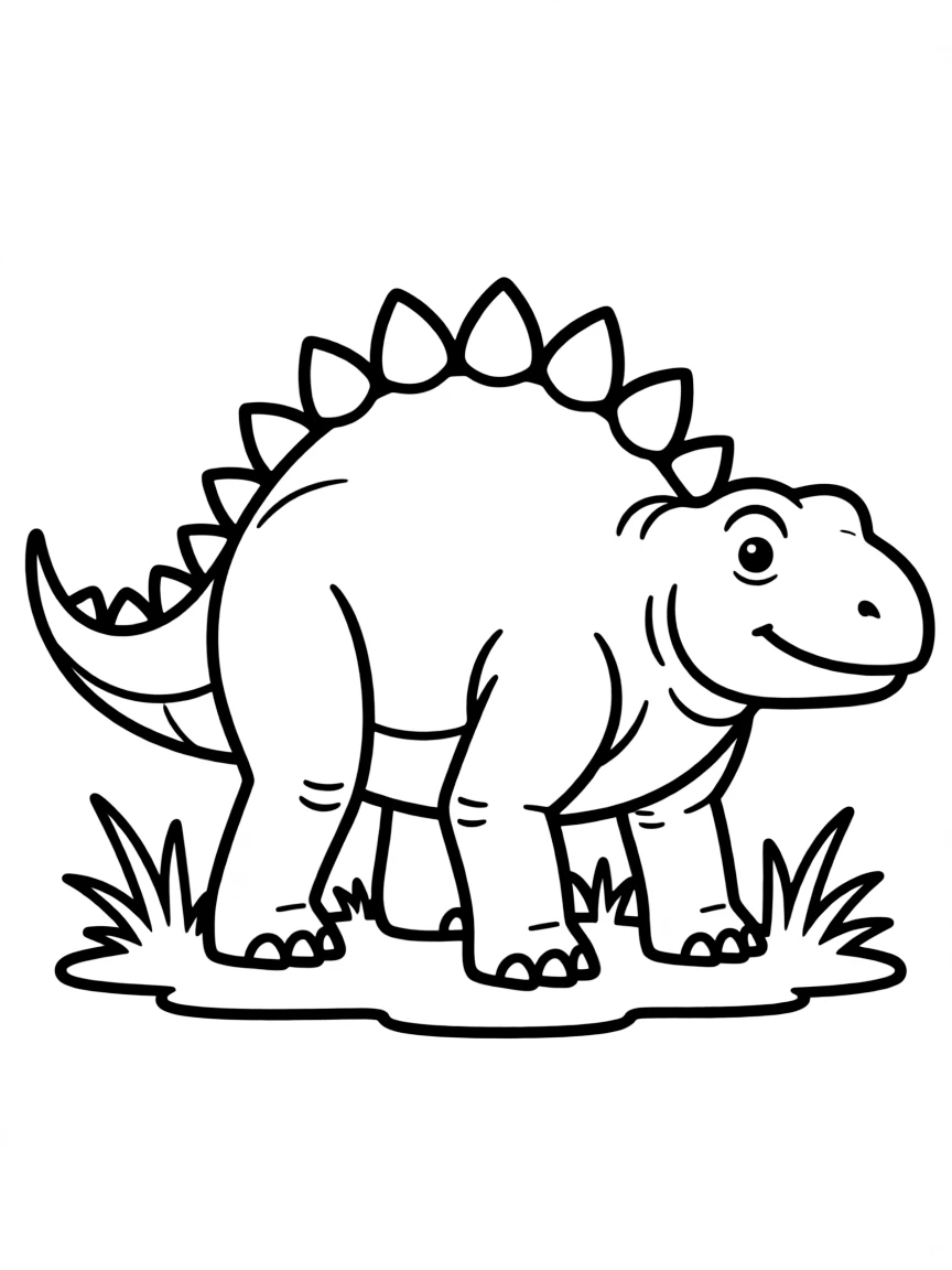 Kentrosaurus, African relative of Stegosaurus