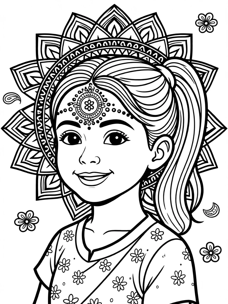 Bindi designs with elaborate patterns and symbolic meaning