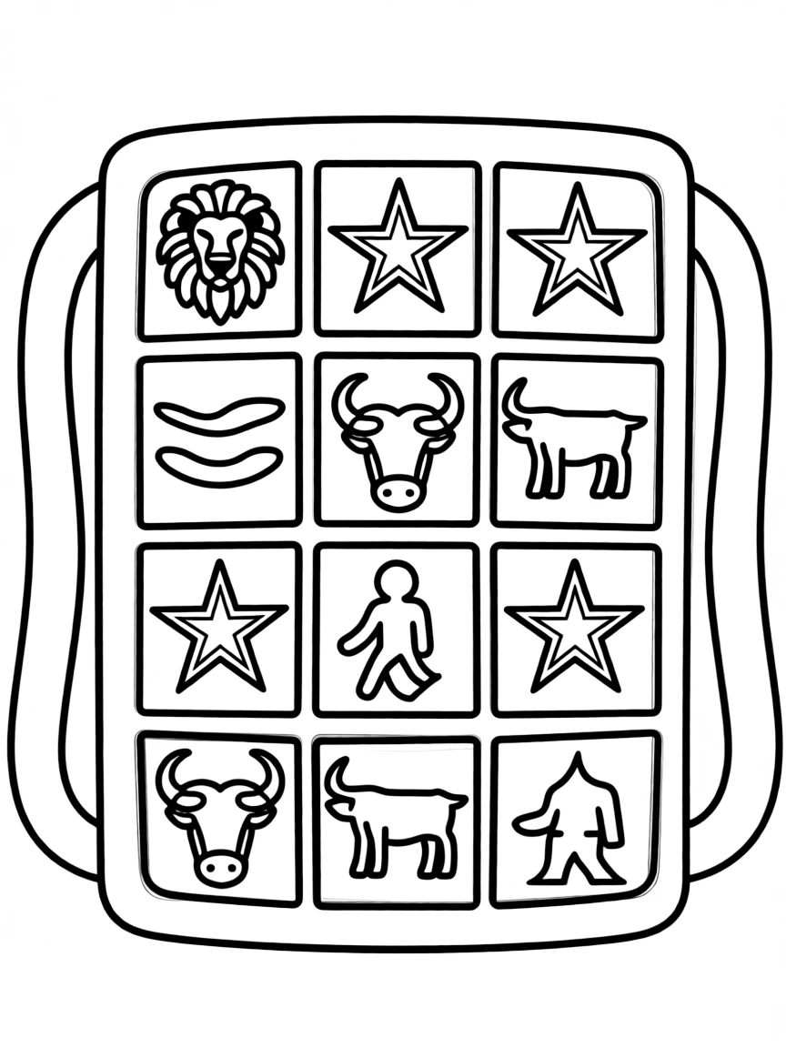 Twelve Tribes symbols arranged in traditional breastplate pattern