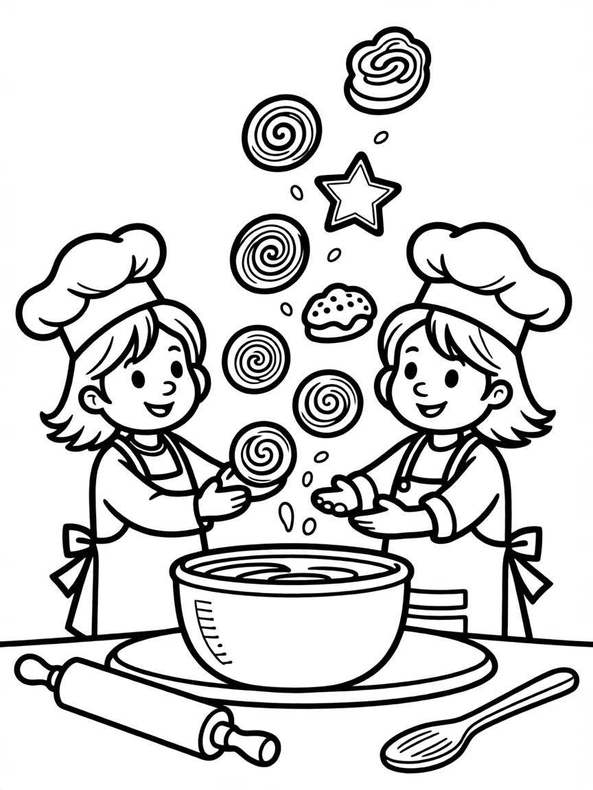 Ghost bakers creating pastries that float instead of rise