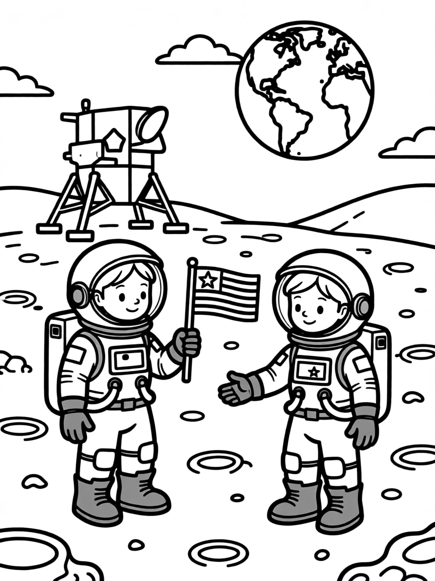 The Artemis mission with astronauts returning to the lunar surface