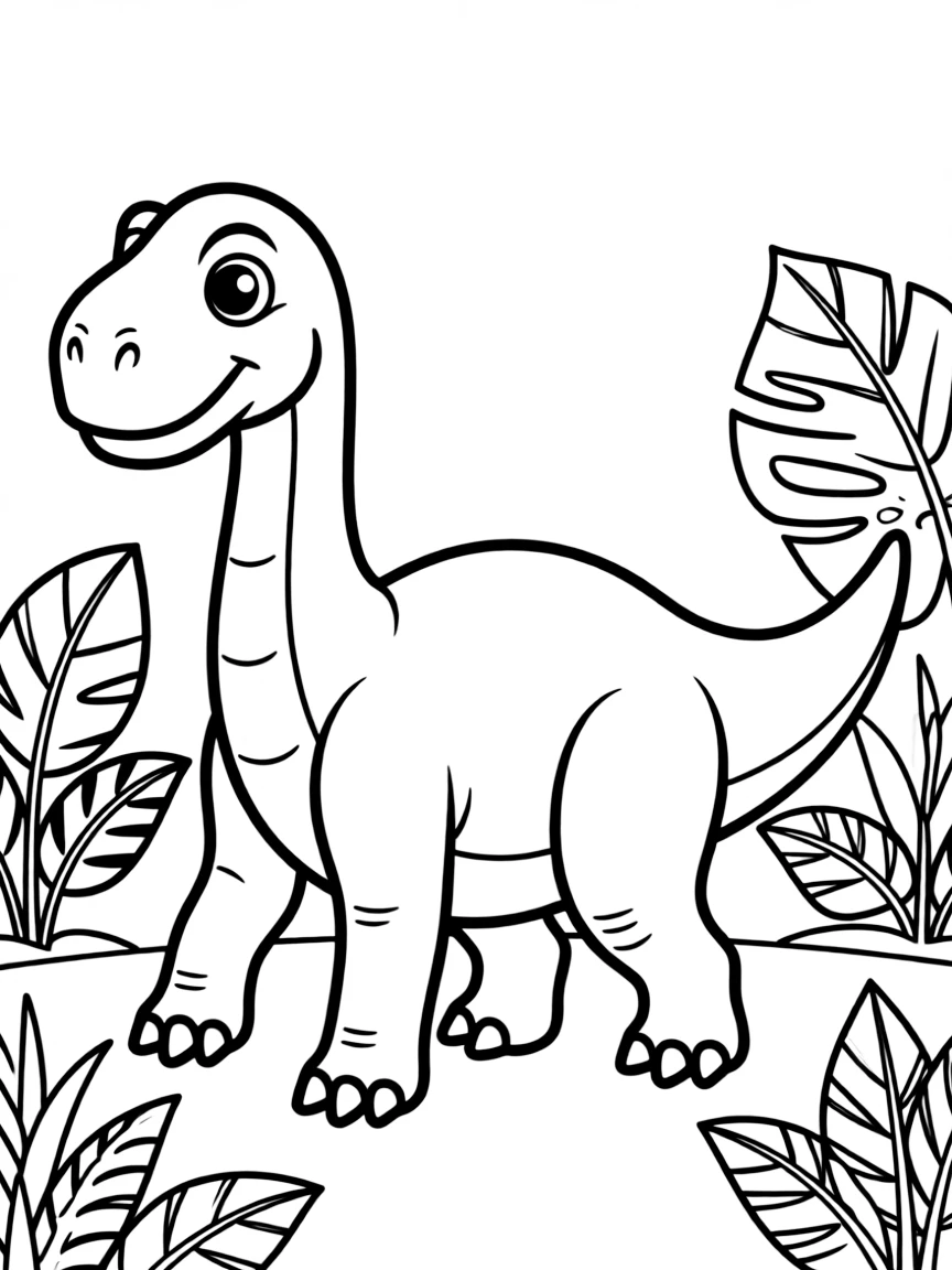 An Iguanodon with its thumb spikes and ability to walk on two or four legs