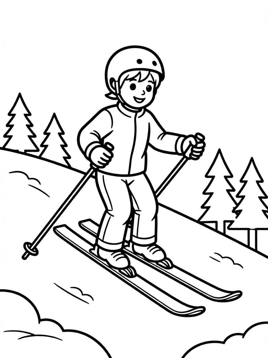 Skiing
