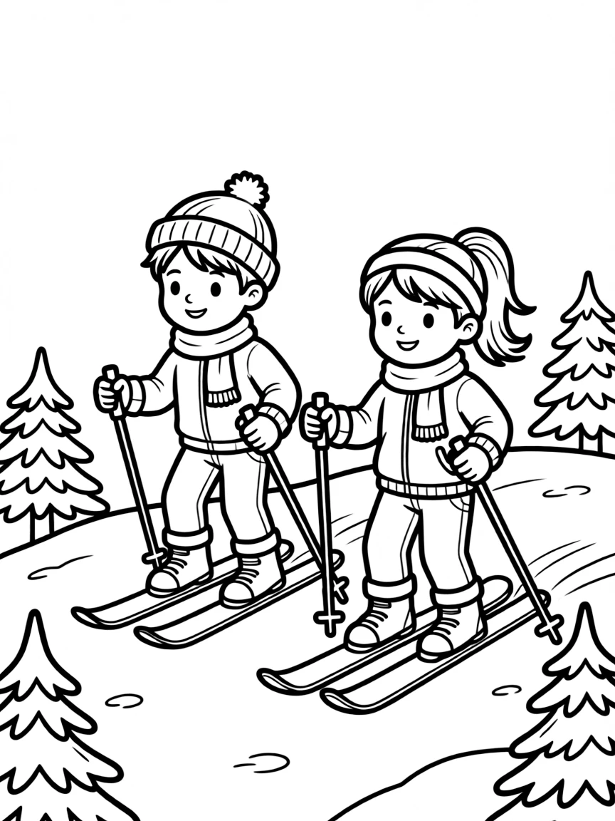 Skiing