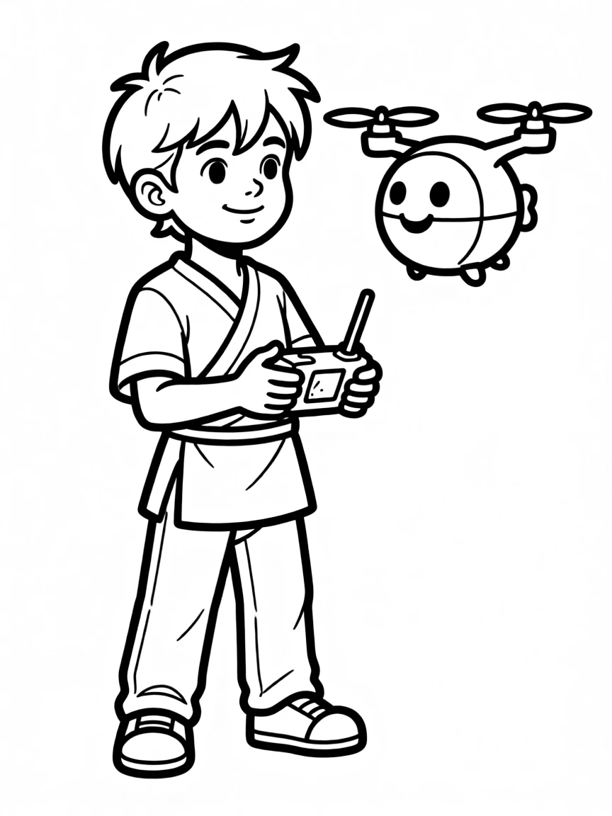 A drone-controlling familiar summoner
