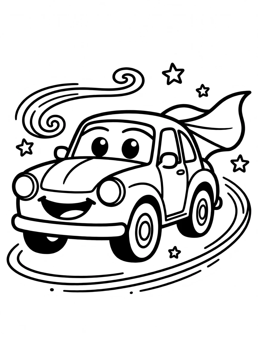 A vehicle character with transportation magic