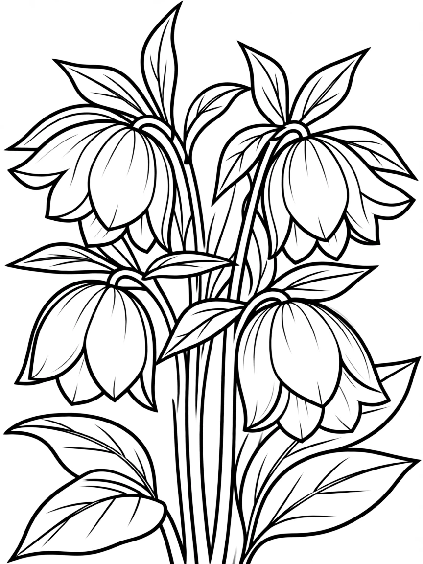 Hellebores, the Lenten roses, with their nodding flowers