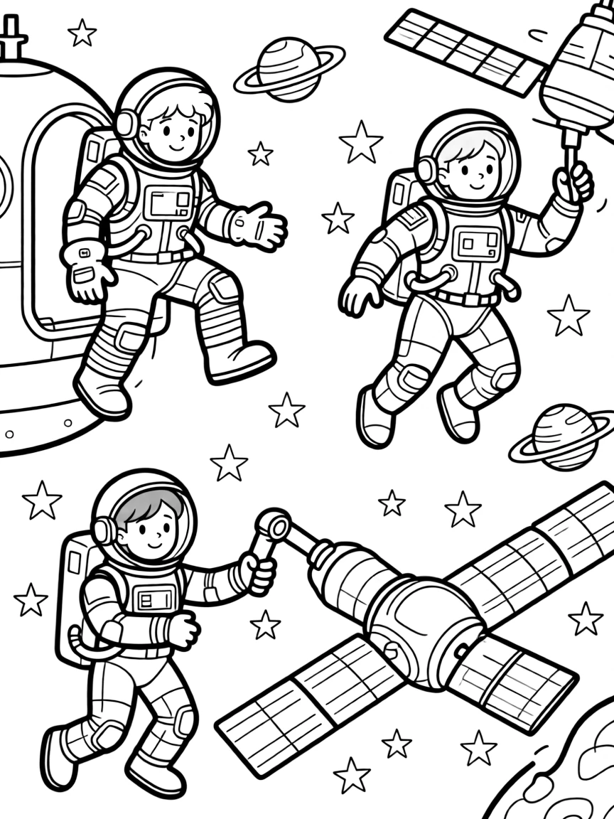 The progression of spacewalk achievements