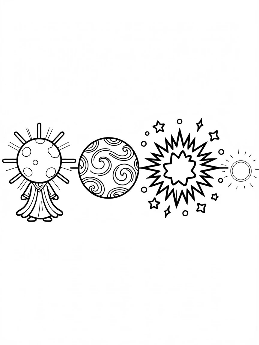 The life cycle of a massive star ending in supernova