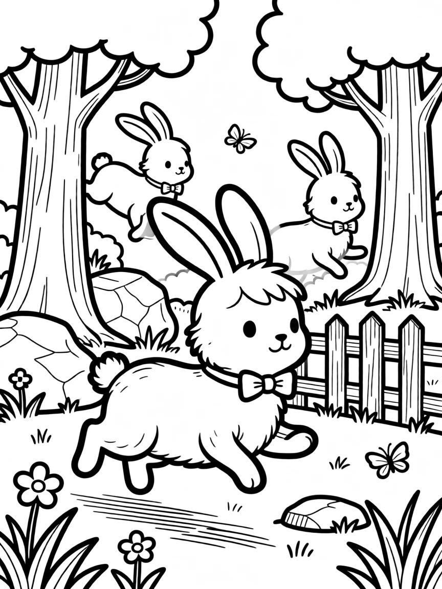 Rabbits that can phase through solid objects