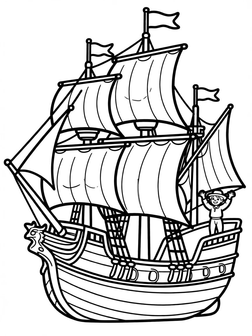 The Golden Hind of Sir Francis Drake