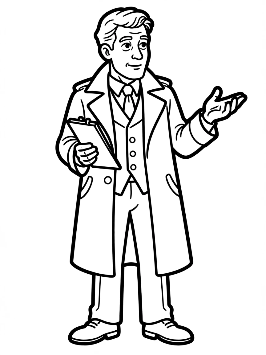 Detective Colombo in his rumpled coat with "just one more question"