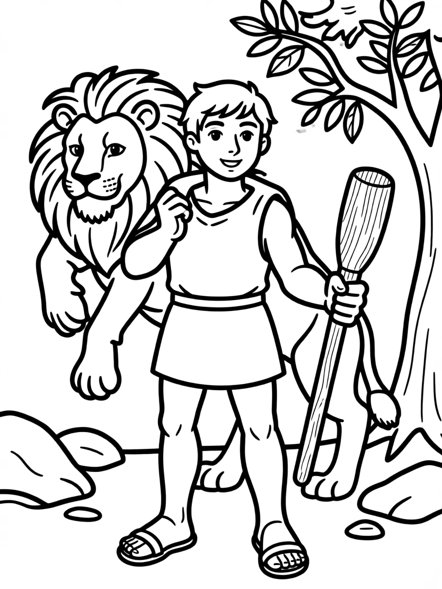 Hercules completing his twelve labors