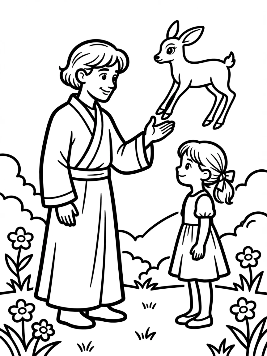Severus Snape revealing his doe Patronus for Lily