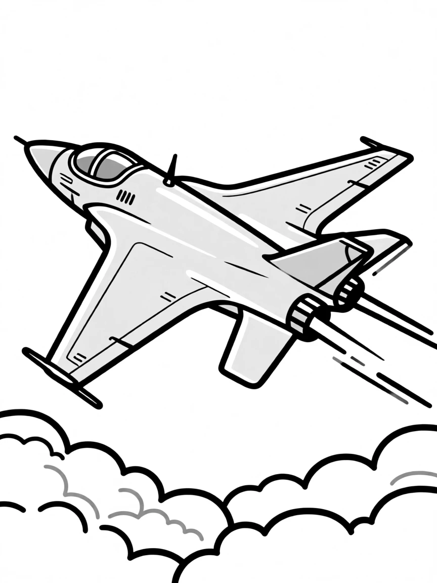 A stealth jet with invisibility capabilities