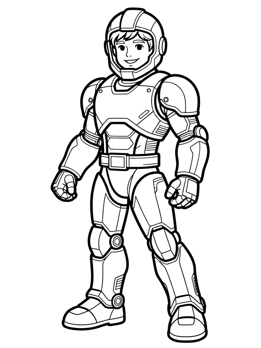 A power-enhancing exoskeleton suit