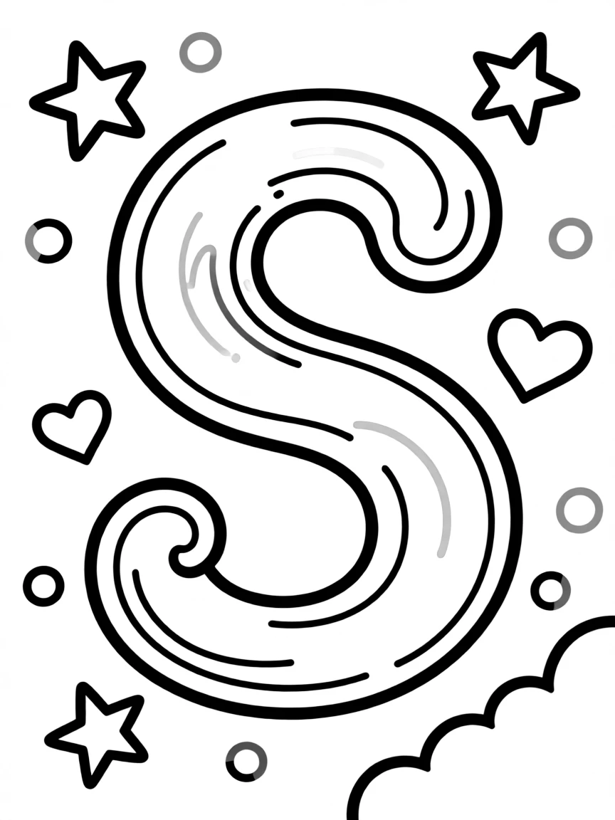 A stylized "S" symbol representing hope
