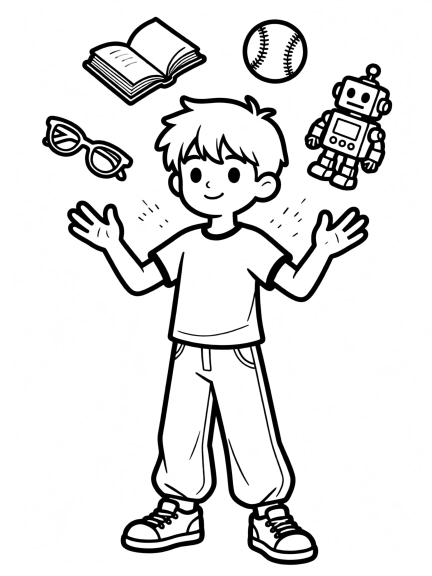 A hero with telekinesis lifting multiple objects