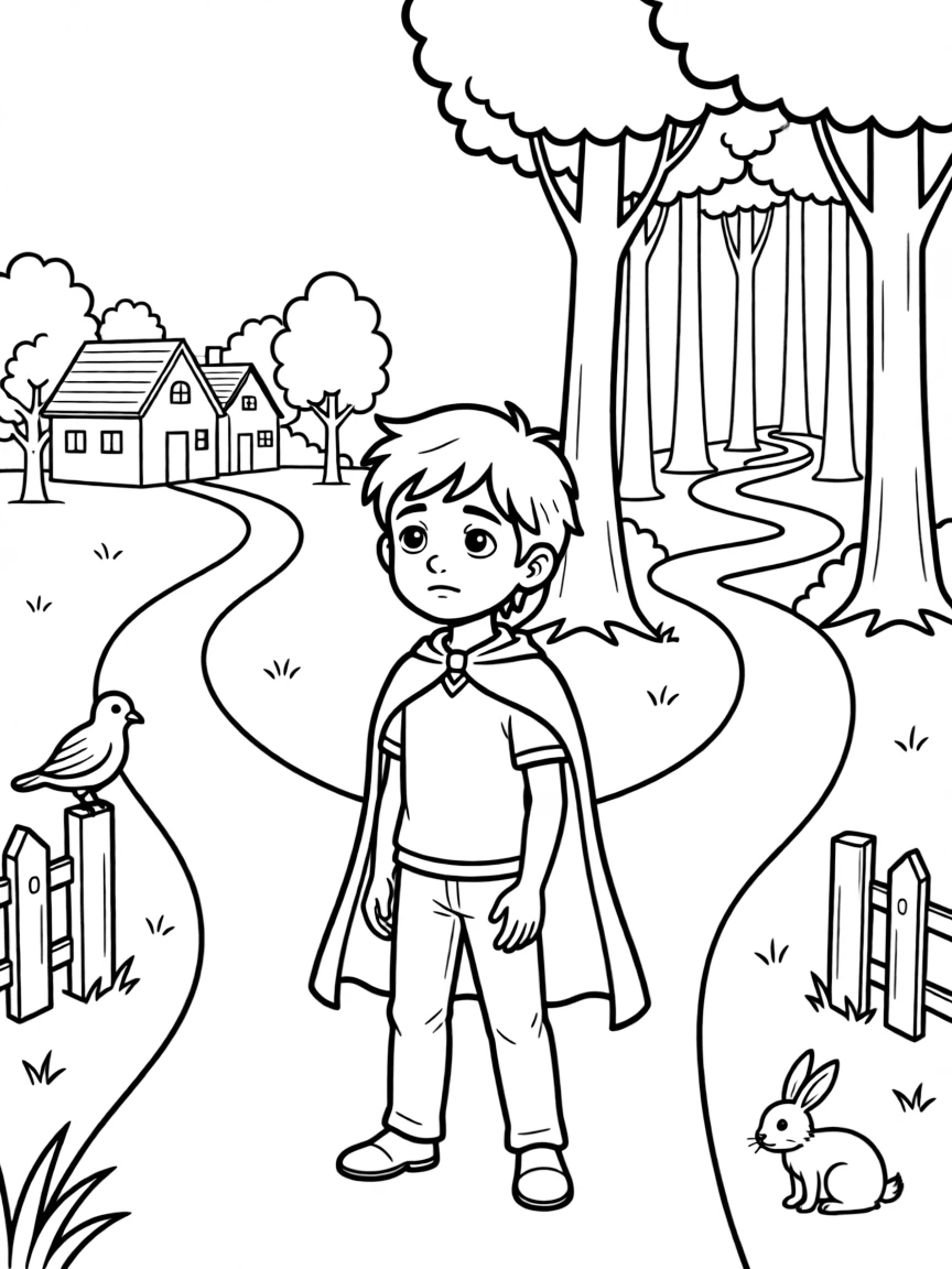 A hero facing a moral dilemma with no clear answer