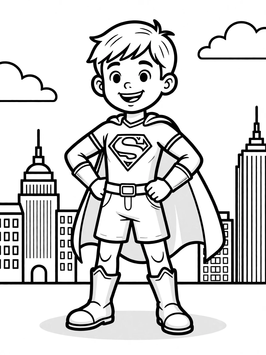 A hero's first day in their new costume