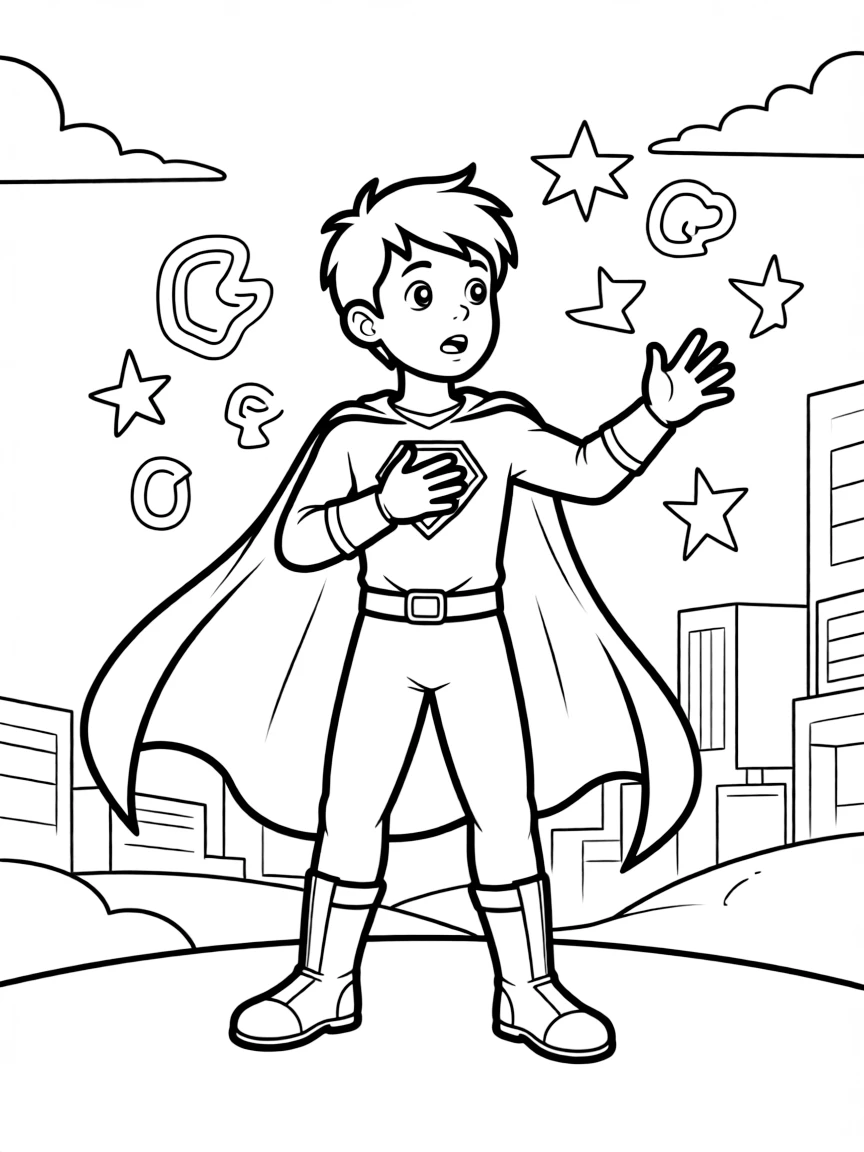 A hero's moment of revelation about their true origin