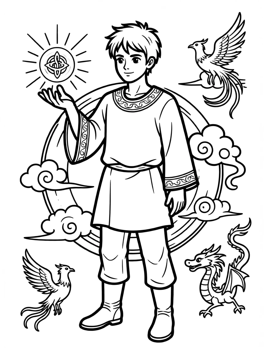 A hero with powers based on their cultural mythology