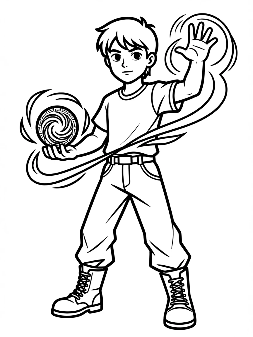 A hero containing a dangerous artifact's energy