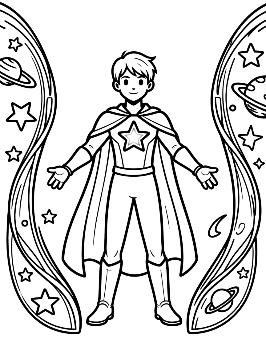 A hero protecting the barriers between universes