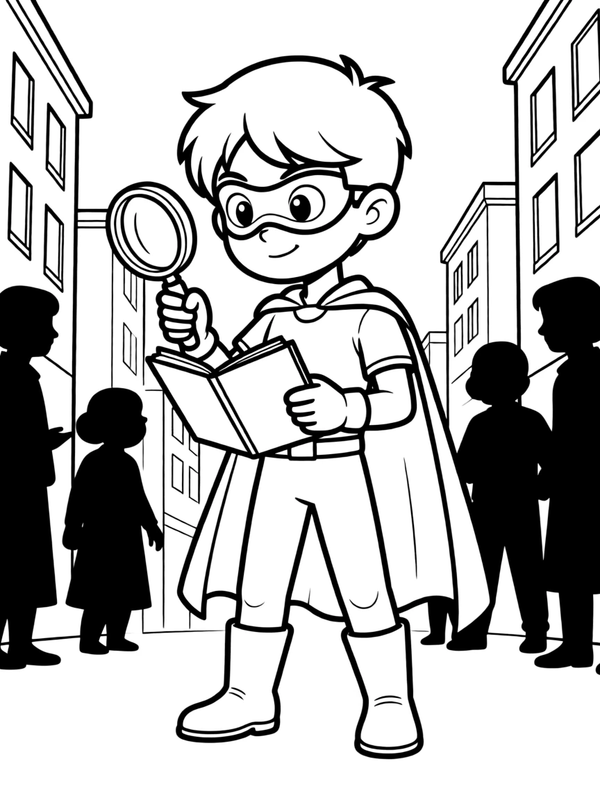 A hero pretending to be a villain to gather information