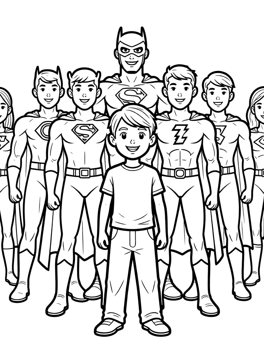 A hero from a different socioeconomic background than teammates