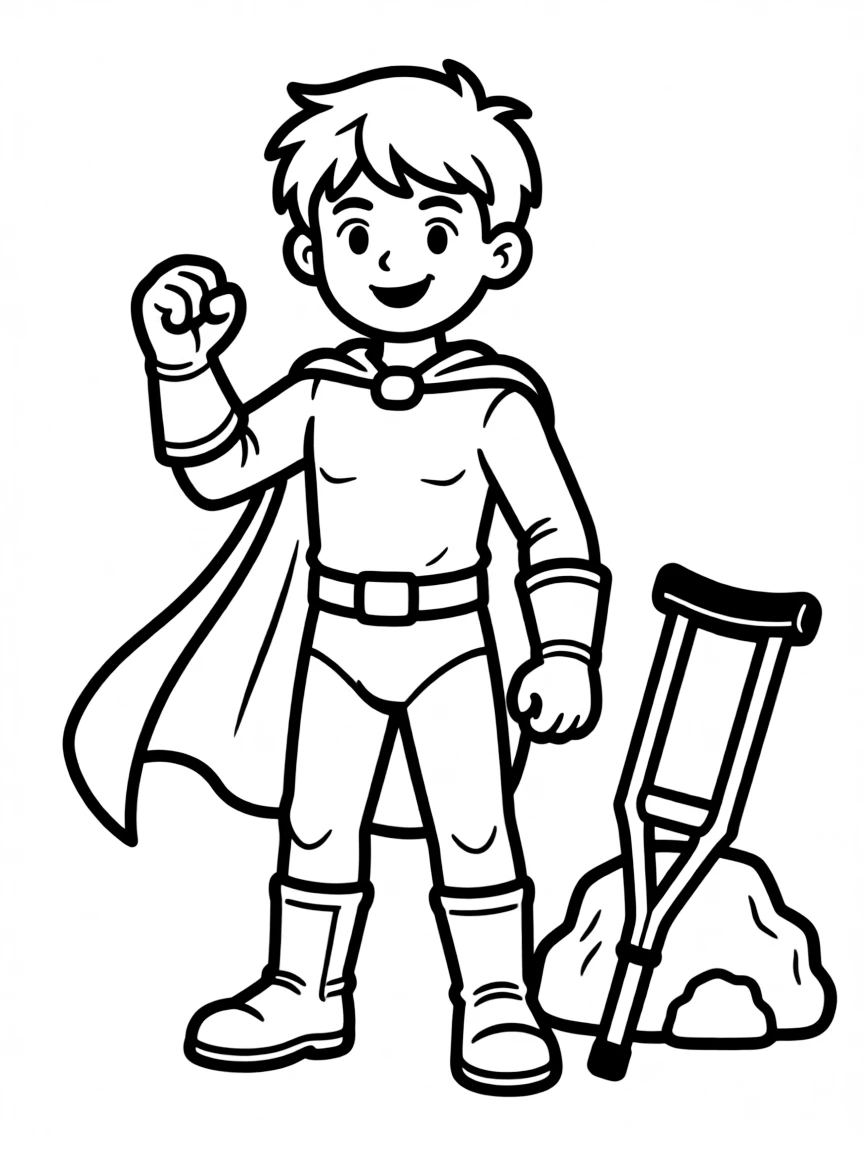 A hero returning to action after a long recovery