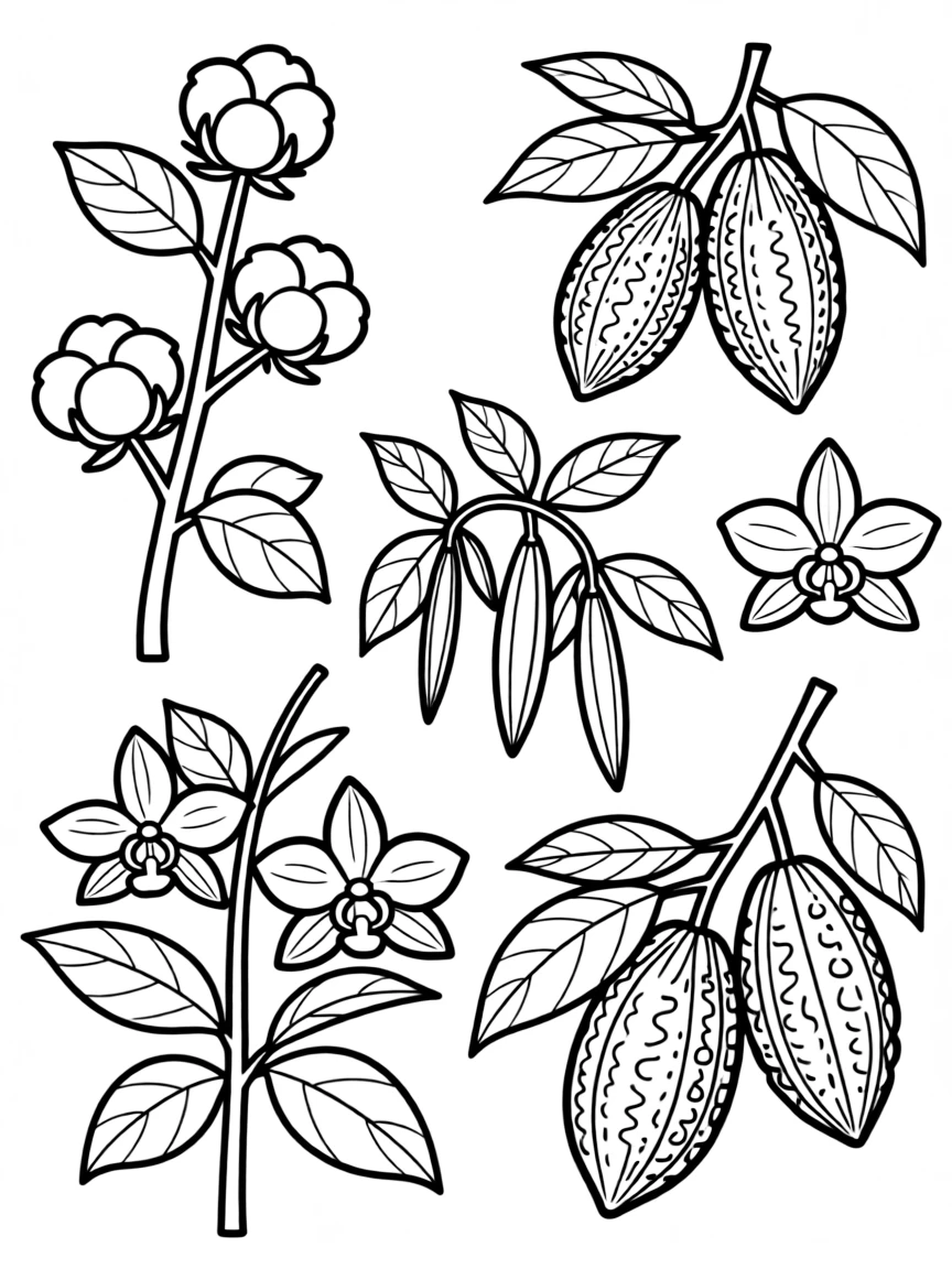 Plants that were historically used for currency or trade
