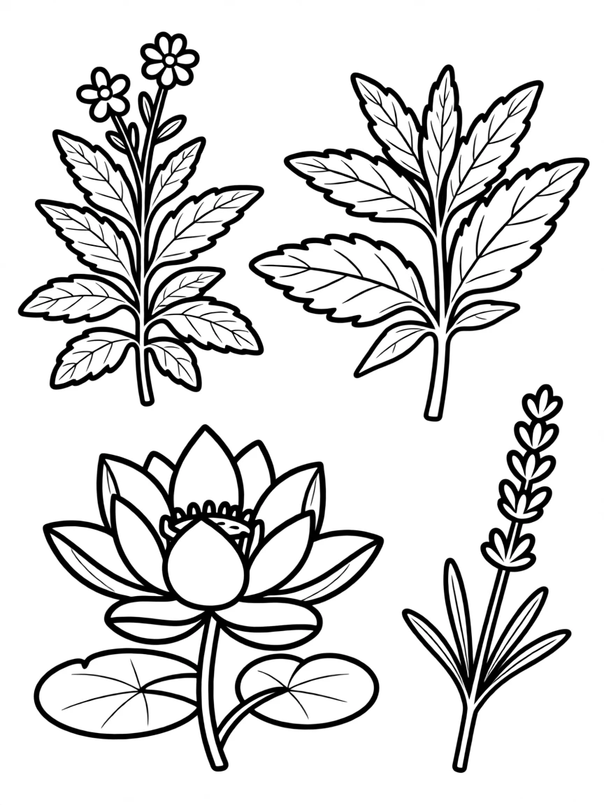 Plants used in different spiritual traditions
