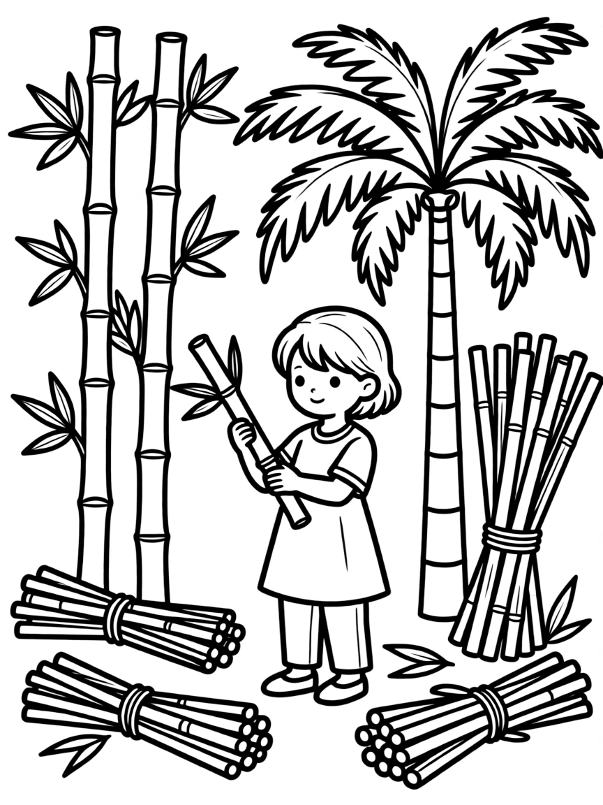 Plants used traditionally for home construction
