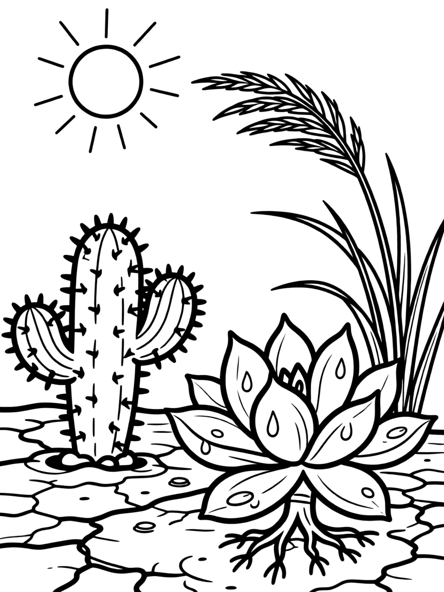 A close-up of how plants survive extreme environments