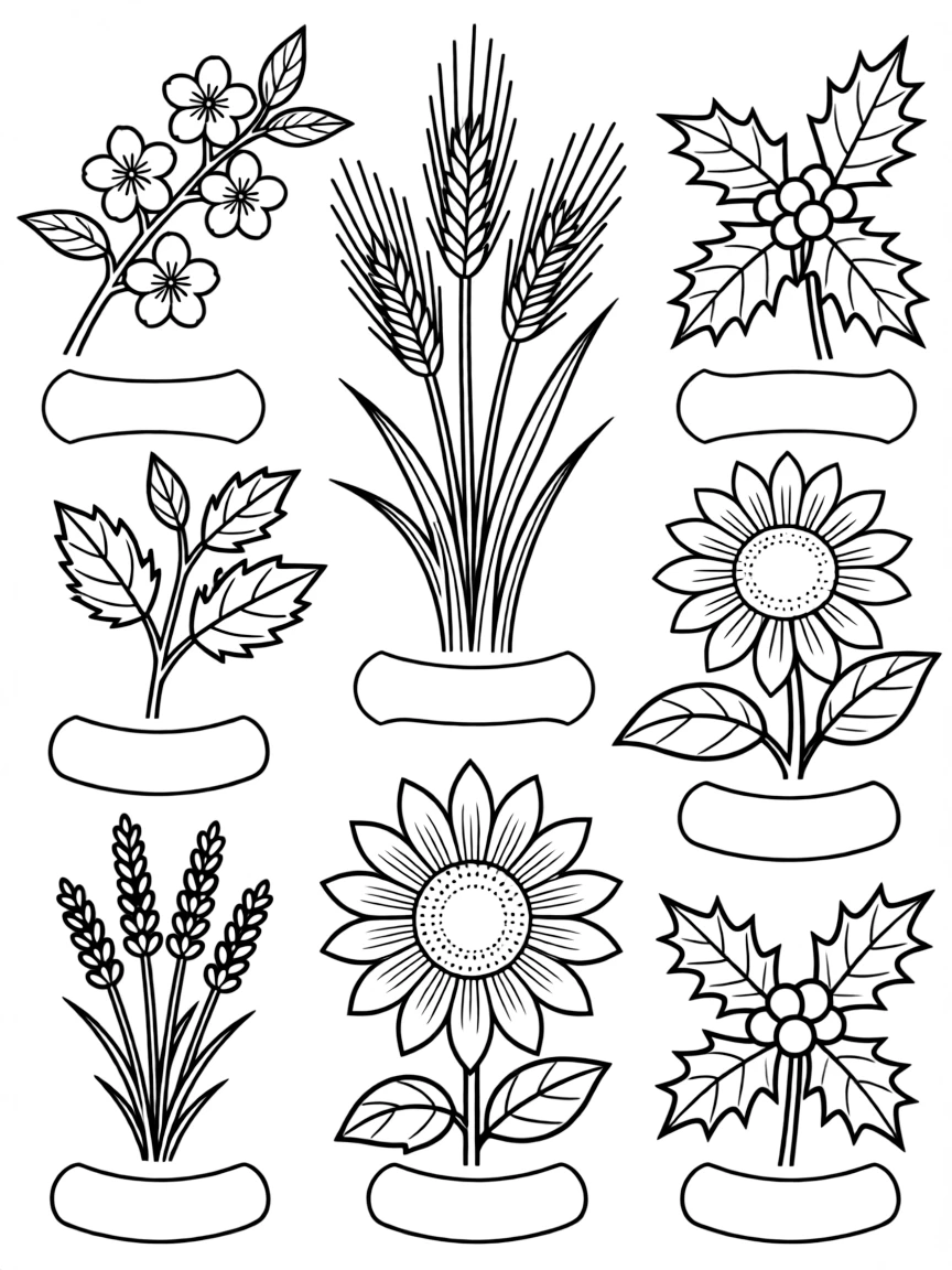 Plants that were used as calendar markers