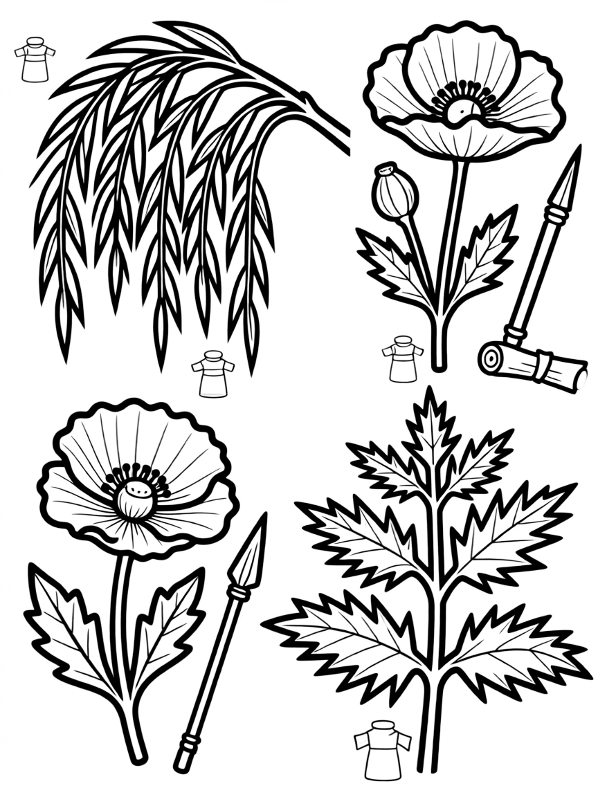 Plants that were used in ancient warfare