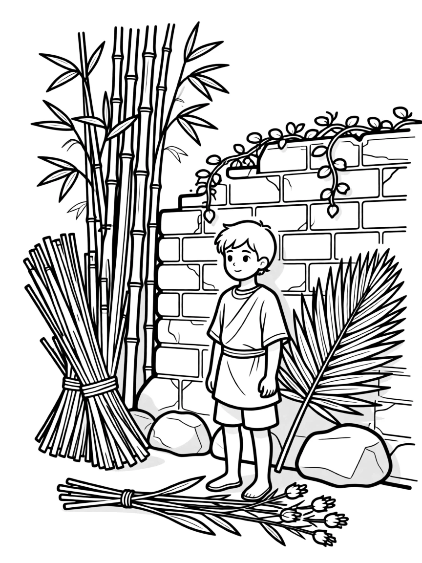 Plants that were used in ancient building materials
