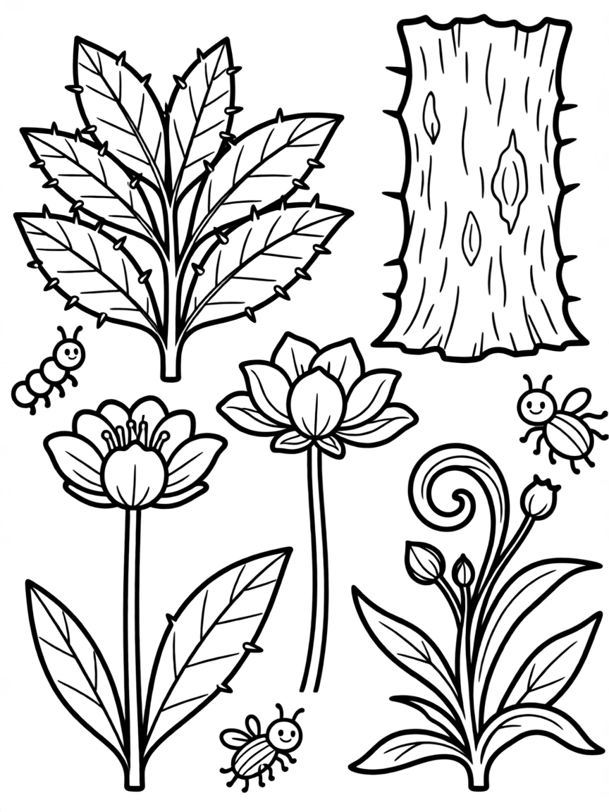 A close-up of plant strategies against herbivores