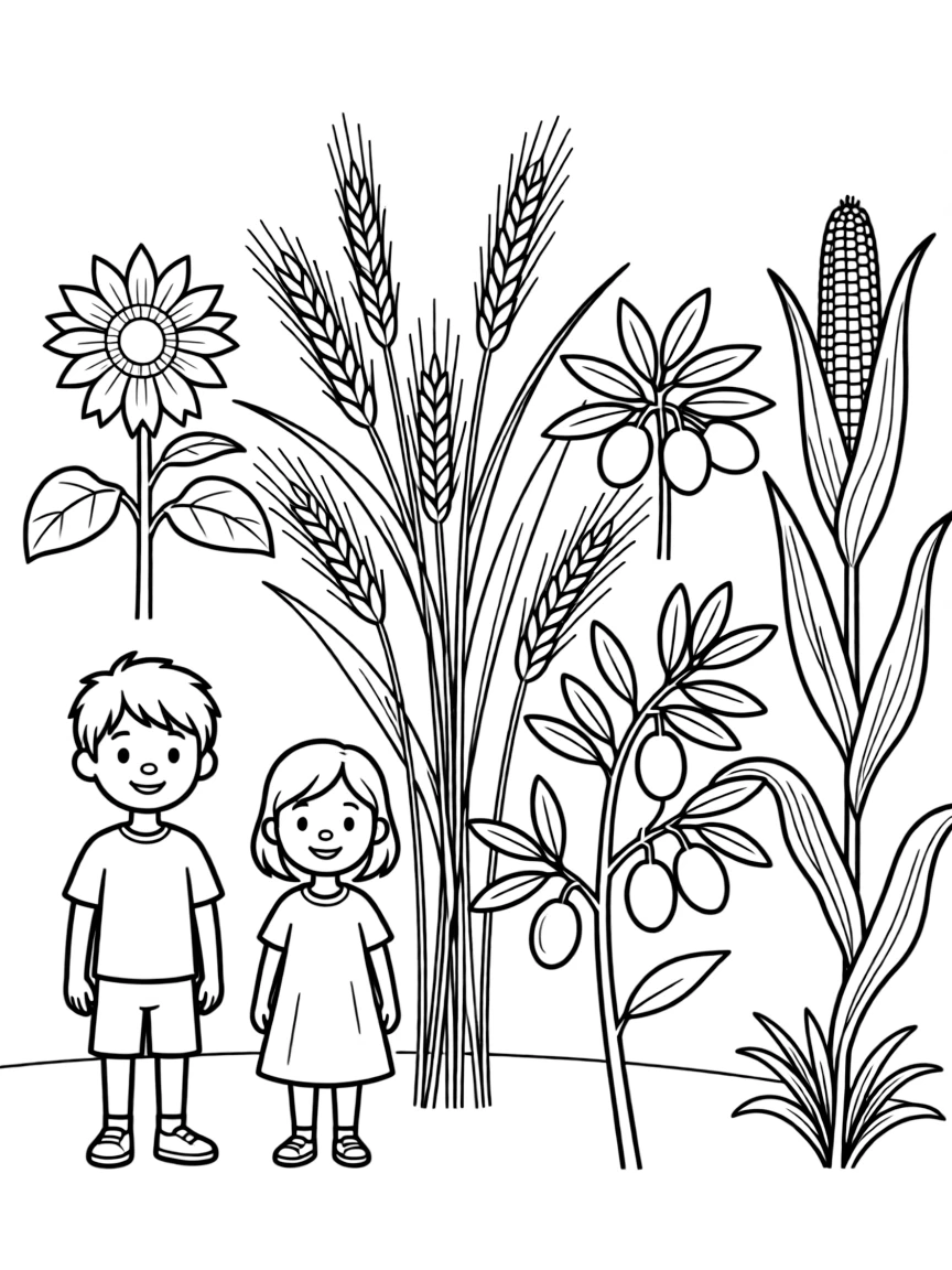 Plants that were used in ancient calendars