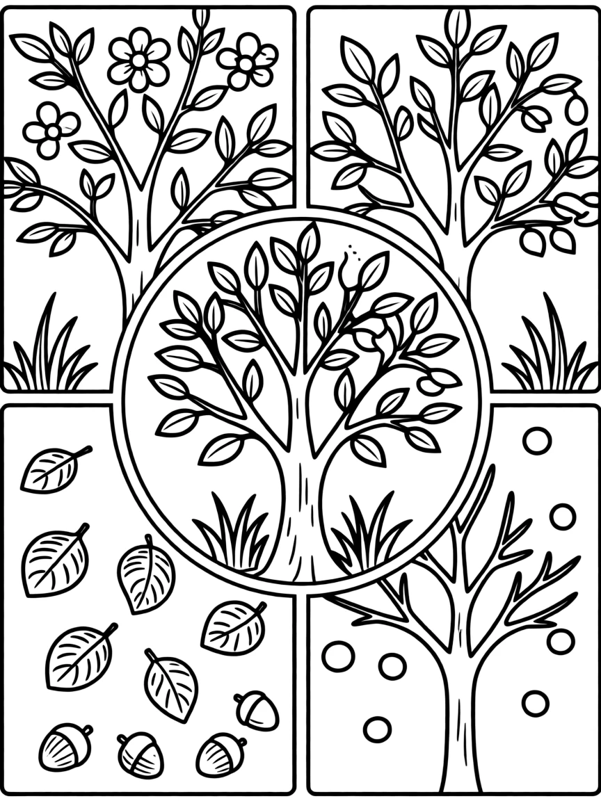 A close-up of how plants respond to seasons