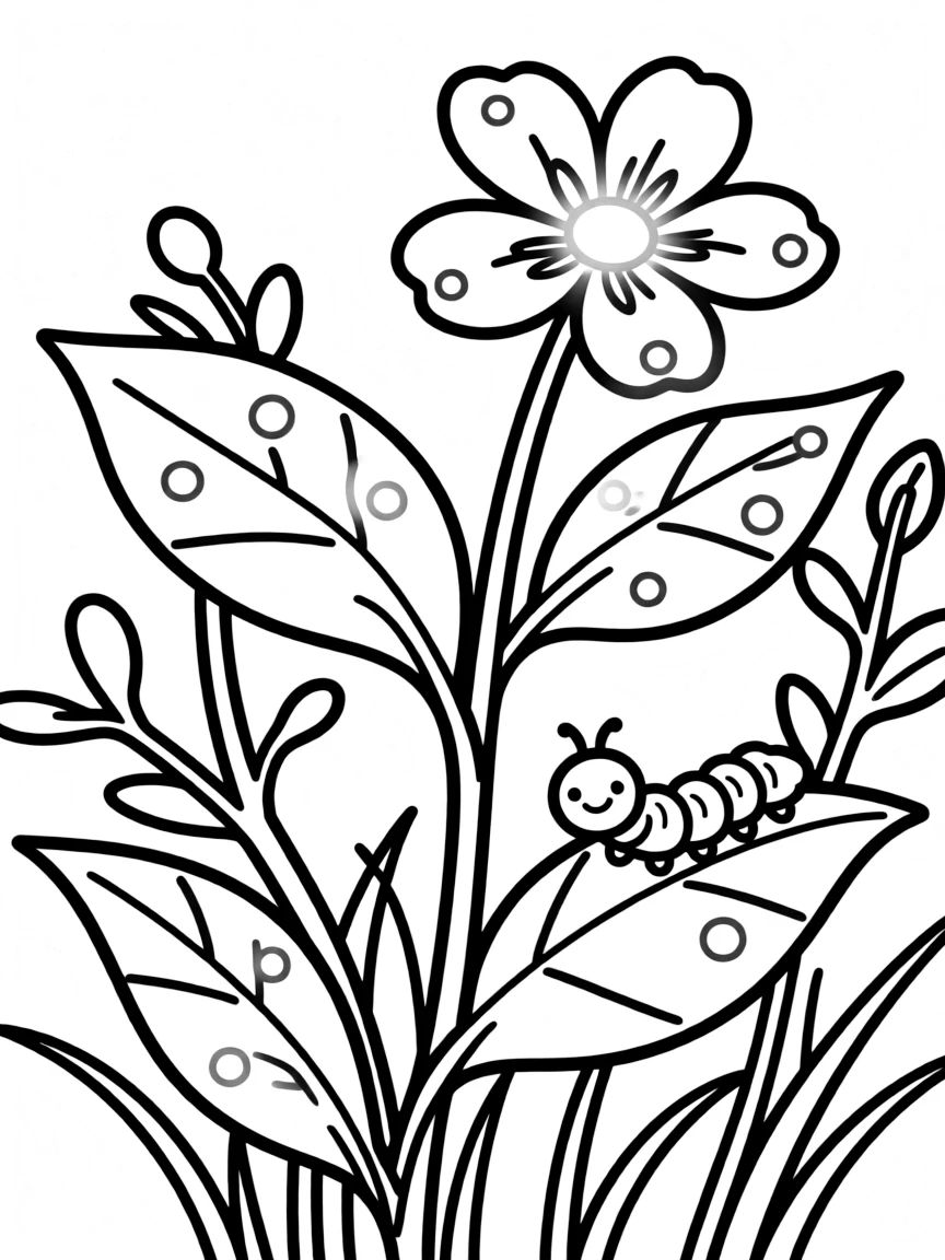 A close-up of how plants create their own light