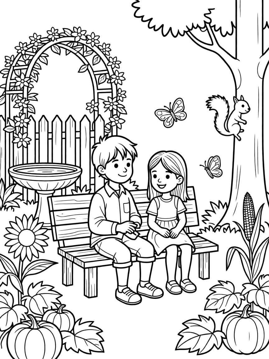 A garden that tells a specific cultural story
